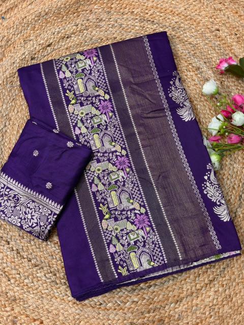 Akshara russian silk saree indian clothes wholesalers in india